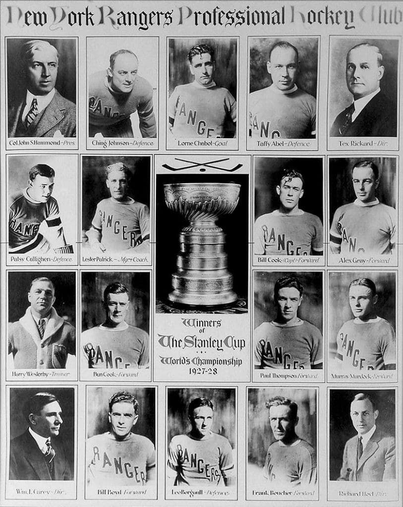 14 avril 1928 : Taffy Abel, premier joueur autochtone à remporter la Coupe Stanley dans l’époque de la LNH
