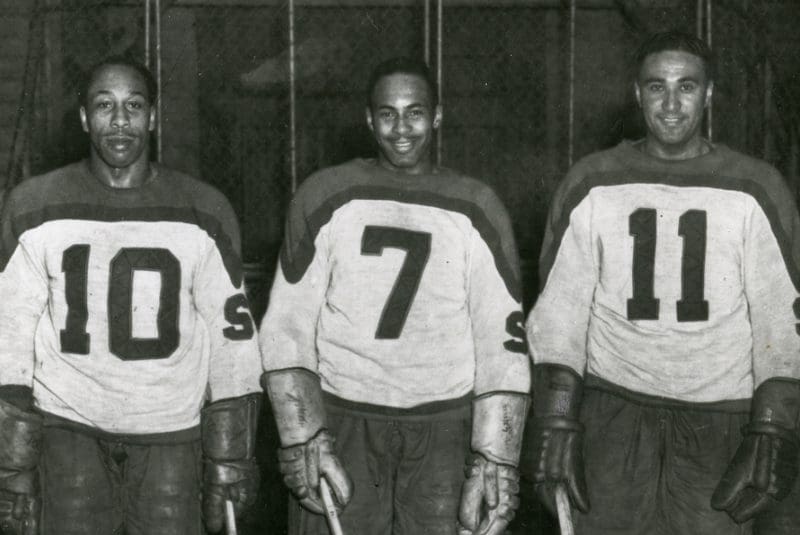 1941-42: First All-Black Line in Pro Hockey