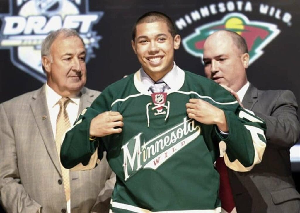 October 5, 2013: Matt Dumba Becomes First Player of Filipino Descent to Play in NHL